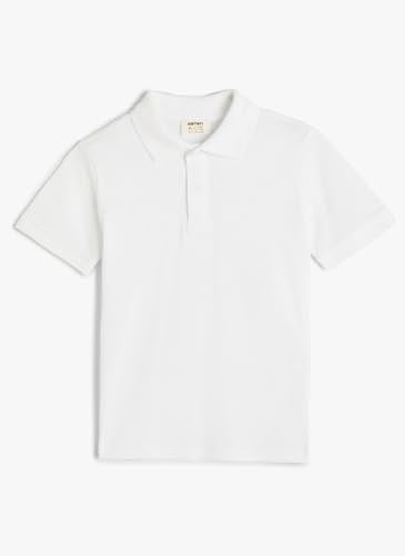 Basic Polo Yaka Tişört Kısa Kollu Pamuklu