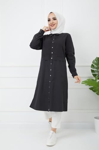 Baskı Detaylı Tunik- Açık Mavi