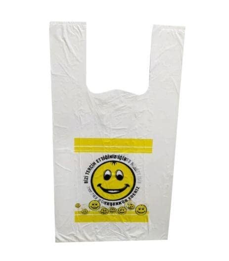 Baskılı Rulo Atlet Market Manav Poşet Küçük Boy 160 Adet