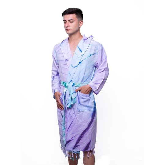 Batik Desen Peştemal Bornoz