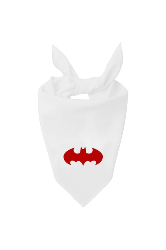 Batman Tasarım Tek Renk Fular