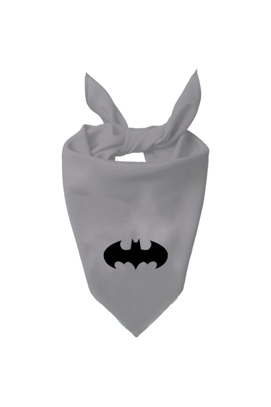 Batman Tasarım Tek Renk Fular