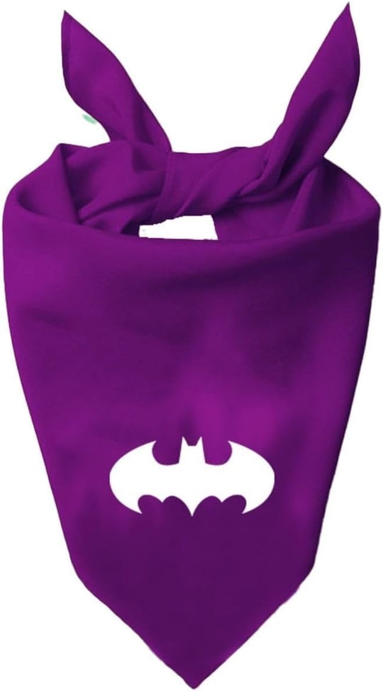 Batman Tasarım Tek Renk Fular