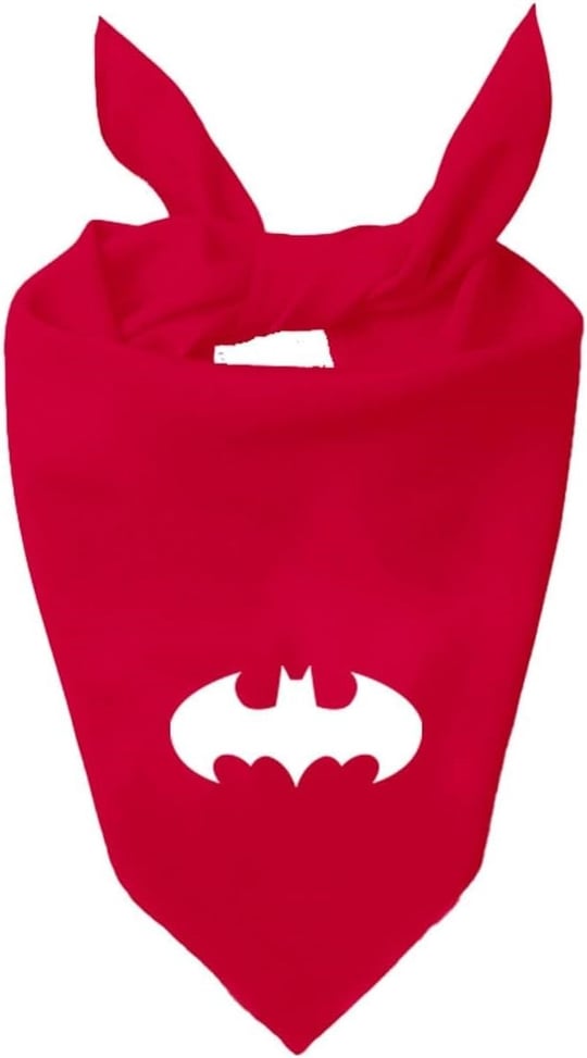 Batman Tasarım Tek Renk Fular