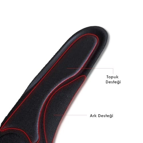 BC04 | Yumuşak Memory Foam Ayakkabı Tabanı, Ekstra Konfor Ve Darbe Emici Rahat Iç Tabanlık (40-45)