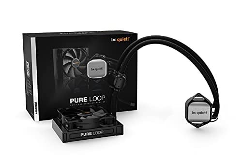 be quiet! Pure Loop 120 mm, hepsi bir arada su soğutma, Pure Wings 2 120 mm PWM fan, beyaz LED aydınlatma, dolum bağlantı noktası, BW005