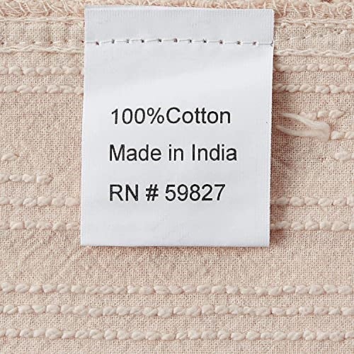 Beatrice Home Fashions Madalyon Şönil, tam, allık - Seçenekler: 20