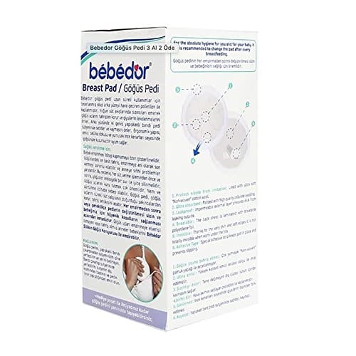 Bebedor 660 Göğüs Pedi, Çok Renkli, 0.16 kg