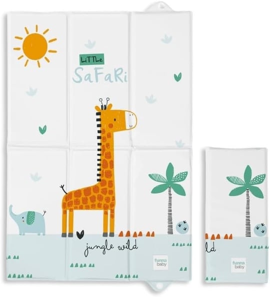 Bebek Altaçma Minderi Seyahat Giraffe Mavi 40 x 60 cm