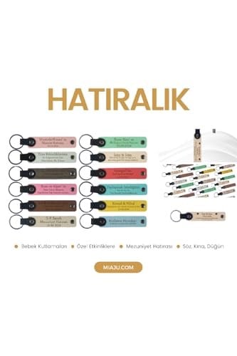 Bebek Mevlidi Hatırası İsim Yazılı Anahtarlık, 38li Set, MH-KAN8517X38, Gök Mavi & Siyah, üniseks-bebek