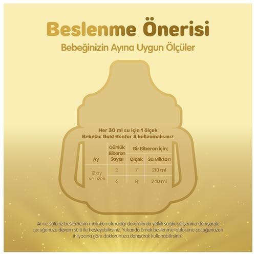 Bebelac Gold 3 Çocuk Devam Sütü 800g + 350g 1 Yaş+