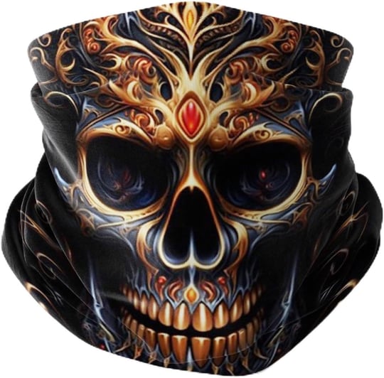 Bebo Store Extreme Spor Motor Ve Bisiklet Kullananlara Özel Desenli Buff Boyunluk Bandana Balaklava - 12032024-5