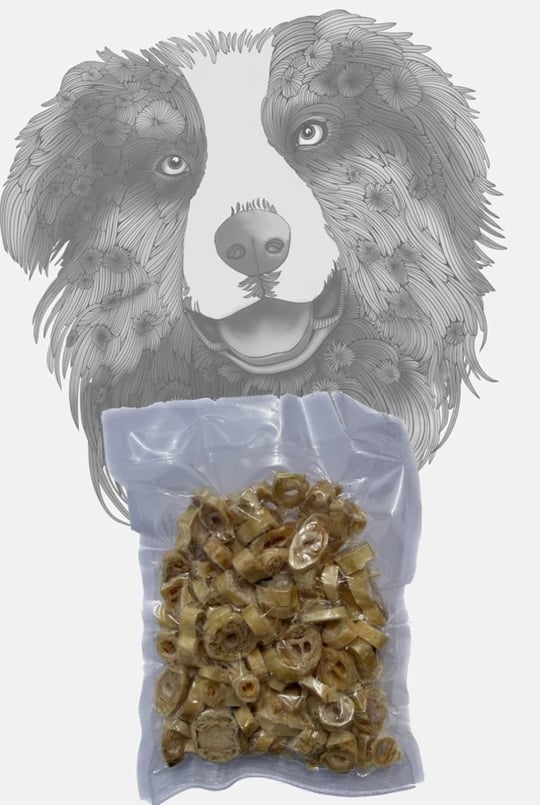 Beef Tail Disc - 250 gr Kuyruk Disk Avantaj Paketi Köpek Ödül Maması