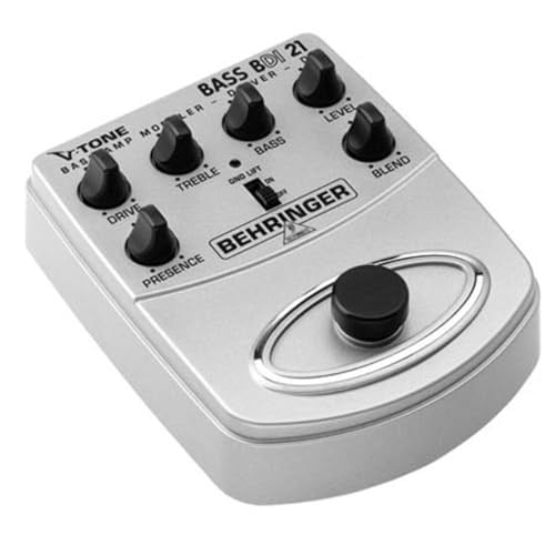 Behringer BDI21 V-Tone Profesyonel Akustik Gitar İçin Pedallı Preamfi DI-BOX