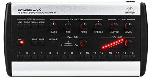 Behringer P16-M 16 Kanal Dijital Stereo Kişisel Mikser
