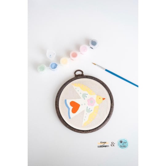 Beige & Stone X Blink Studio Colour Like Never Before Yetişkin Figürleri Kasnak Boyama Seti