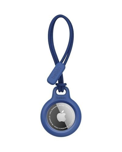 Belkin AirTag için Anahtarlıklı Kılıf - Mavi