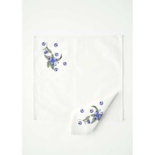 Bella Maison %100 Pamuk Blueberry Peçete (40x40 Cm) Çok Renkli
