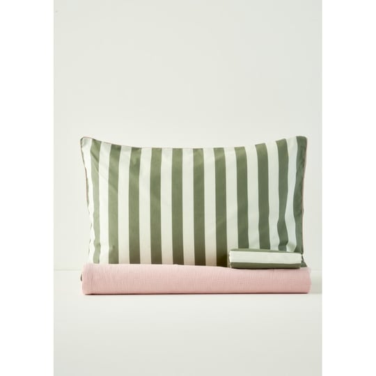 Bella Maison %100 Pamuk Line Tek Kişilik Pike Takımı Somon (150x220 Cm) Somon