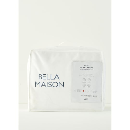Bella Maison Bambu Çift Kişilik Yorgan Beyaz (195x215 Cm) Beyaz