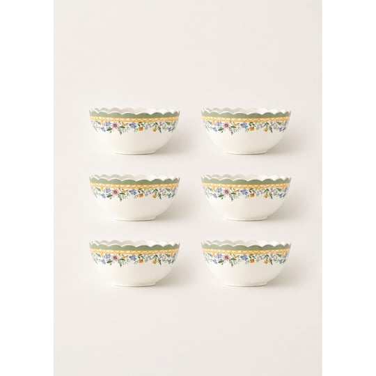 Bella Maison Bianca New Bone 6'lı Kase Seti (14 Cm)