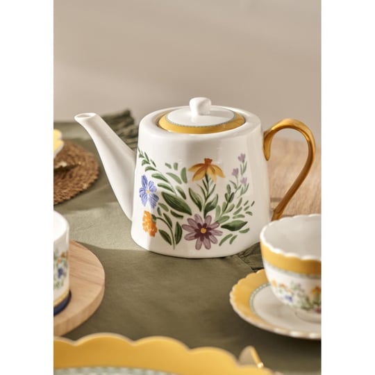 Bella Maison Bianca New Bone Demlik (900 Ml) Çok Renkli