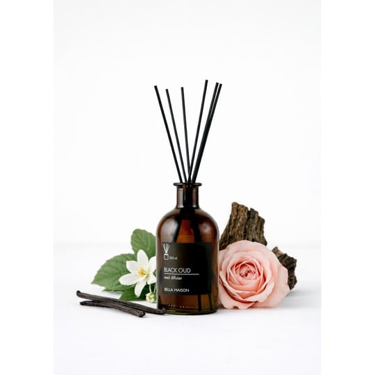 Bella Maison Black Oud Çubuklu Oda Kokusu Siyah (250 Ml) Siyah