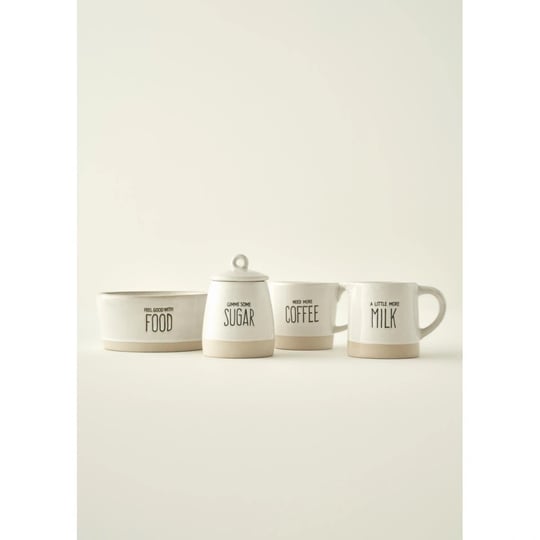 Bella Maison Bohemia Stoneware Sütlük Beyaz (300 Cc) Beyaz