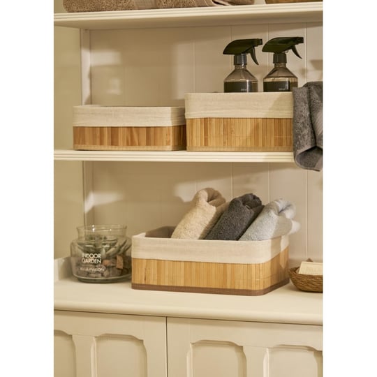 Bella Maison Bres Bambu Düzenleyici Kutu Naturel (31x22x13 Cm) Naturel