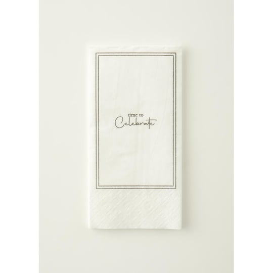 Bella Maison Celebrate 100lü Kağıt Peçete Beyaz (33x33 Cm)