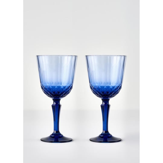 Bella Maison Colore Kesme Kadeh 2li Mavi (310 Cc)