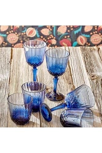 Bella Maison Colore Kesme Kadeh Mavi (310 cc)