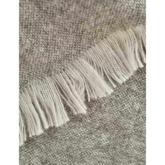 Bella Maison Cozy Akrilik Çift Kişilik Battaniye Gri (200x220 Cm) Gri