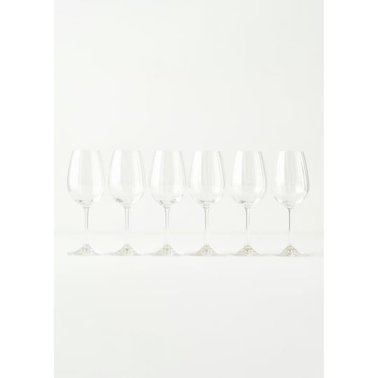 Bella Maison Fall Kristal Kadeh 6lı Naturel (350 Cc)