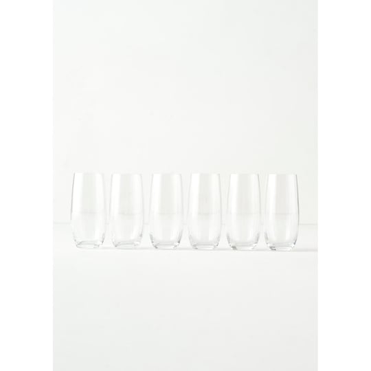 Bella Maison Fall Kristal Meşrubat Bardağı 6lı Naturel (350 Cc)