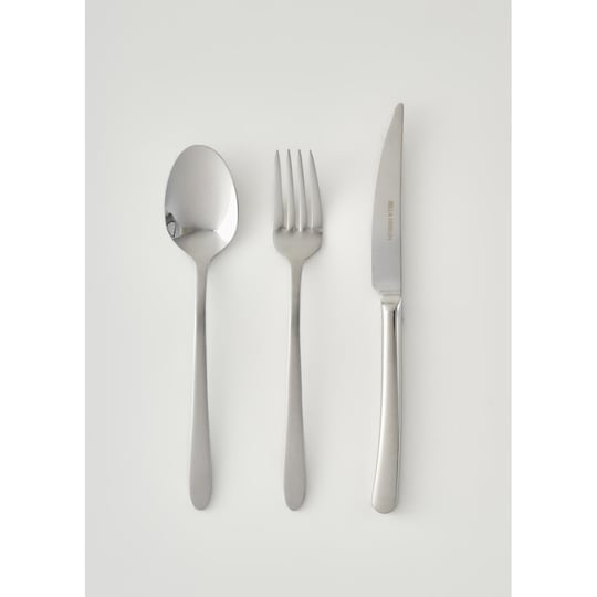 Bella Maison Floransa 18 Parça Tatlı Çatal Kaşık Bıçak Seti Silver Silver