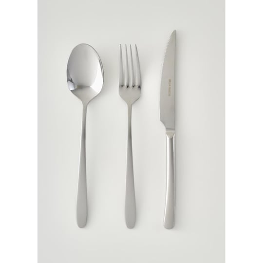 Bella Maison Floransa 18 Parça Yemek Çatal Kaşık Bıçak Seti Silver Silver