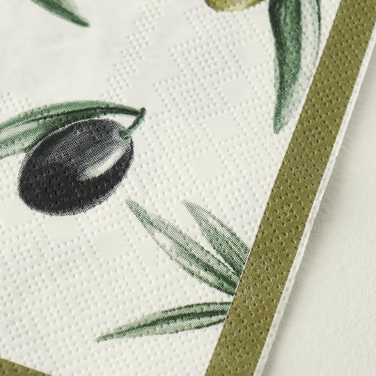Bella Maison Olive 40lı Kağıt Peçete (33x33 Cm)