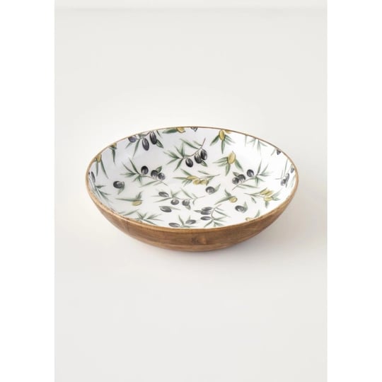 Bella Maison Olive Mango Sunum Kasesi (30x8 Cm) Çok Renkli