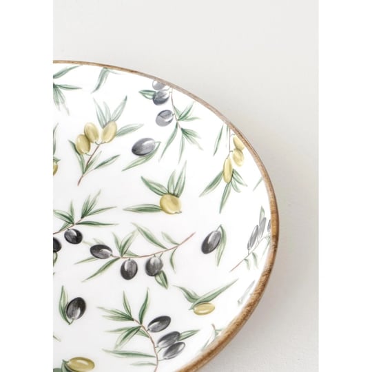 Bella Maison Olive Mango Sunum Kasesi (30x8 Cm) Çok Renkli