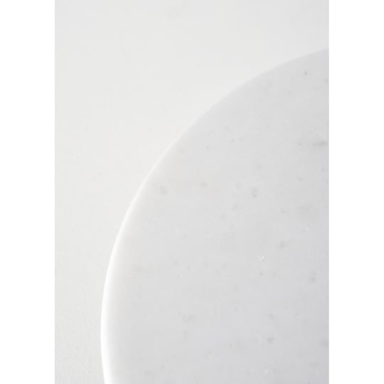 Bella Maison Olmo Mermer Kek Standı Naturel (25x25 Cm) Naturel