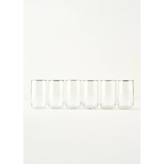 Bella Maison Premium Meşrubat Bardağı 6lı Silver (365 Cc)