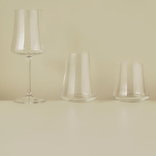 Bella Maison Shape Bardak-kadeh Seti 36lı Naturel