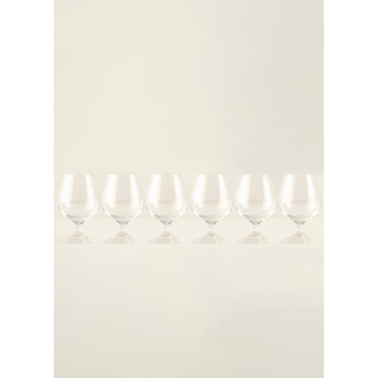 Bella Maison Shape Kristal 6lı Kahve Yanı Su Bardağı Naturel (180 Cc)