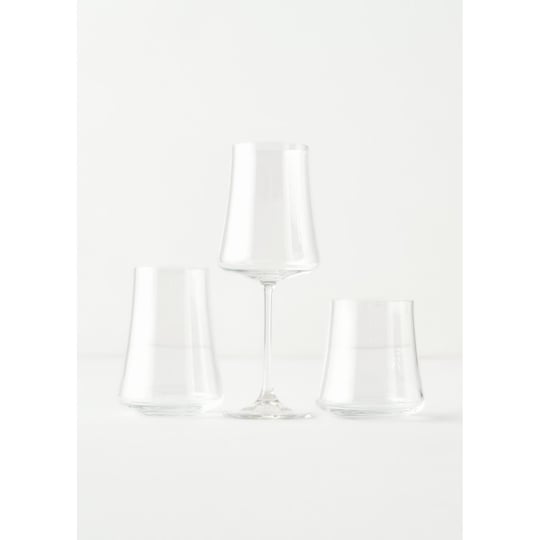 Bella Maison Shape Kristal Bardak-kadeh Seti 18li Naturel