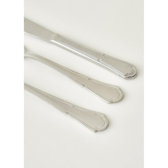 Bella Maison Torino 18 Parça Tatlı Çatal Kaşık Bıçak Seti Silver Silver