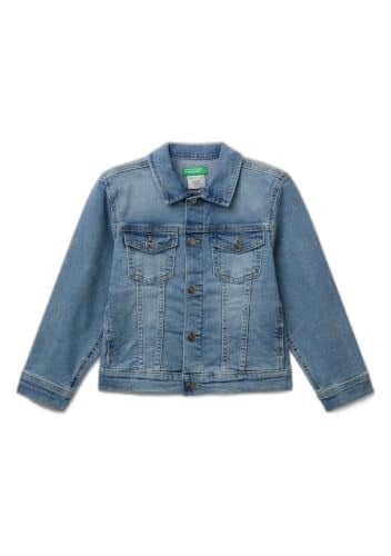 Benetton Erkek Çocuk Denim Denim Ceket