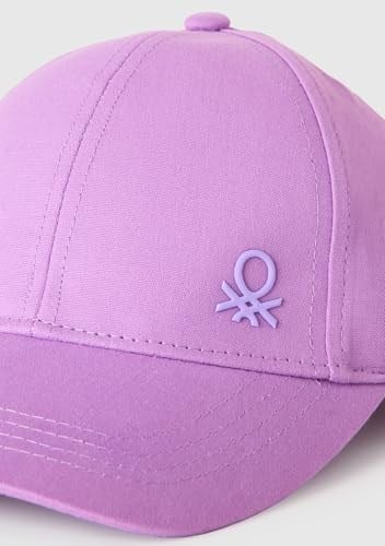 Benetton Erkek Çocuk Kırmızı Önü Logo Baskılı Kep Şapka