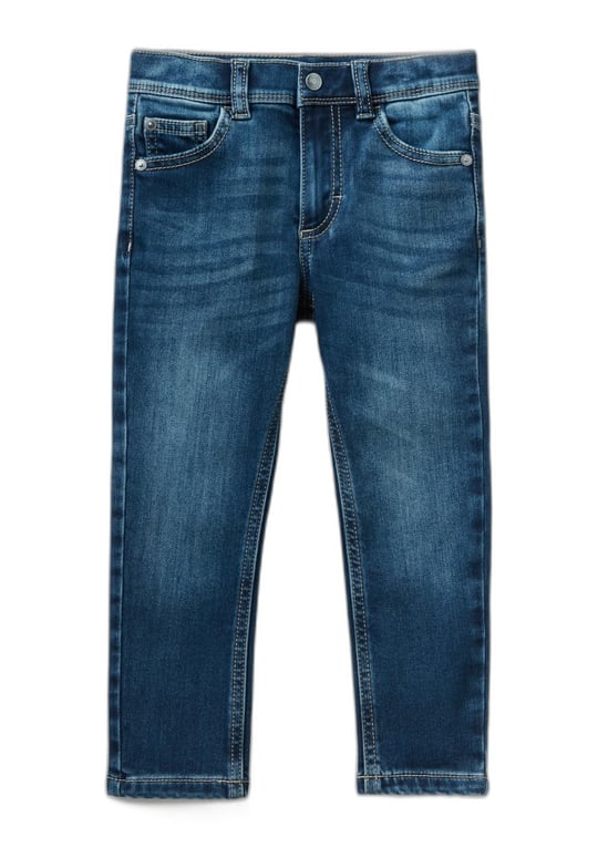Benetton Erkek Çocuk Koyu Denim Denim Pantolon