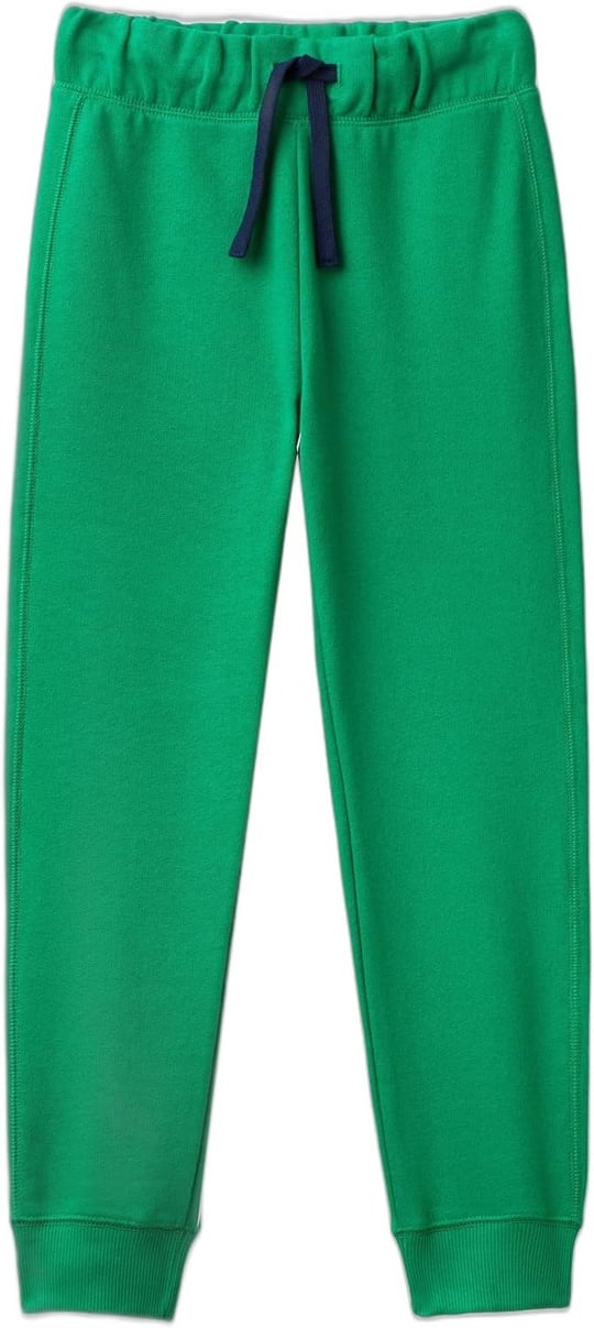 Benetton Erkek Çocuk Yeşil Arka Cebi Logolu Eşofman Altı